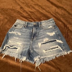 Womens KanCan denim shorts size small